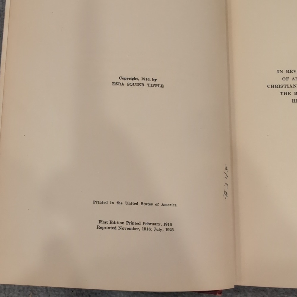 Francis Asbury The Prophet of the Long Road‎ Ezra Squier Tipple 1923 Methodist - Picture 5 of 10